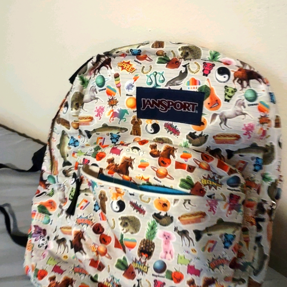 Jansport Backpack Emoji Filled